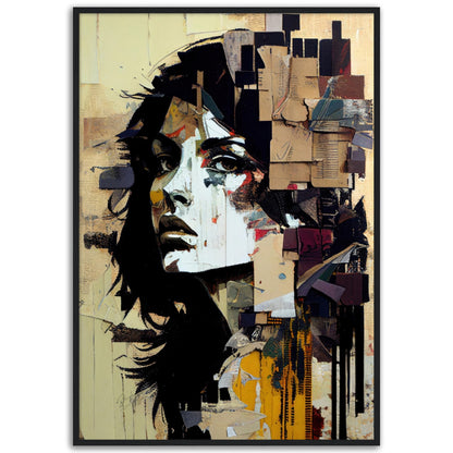 »Multifaceted Portrait« retroposter