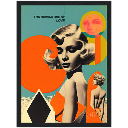 »The Revolution of Love«retro poster