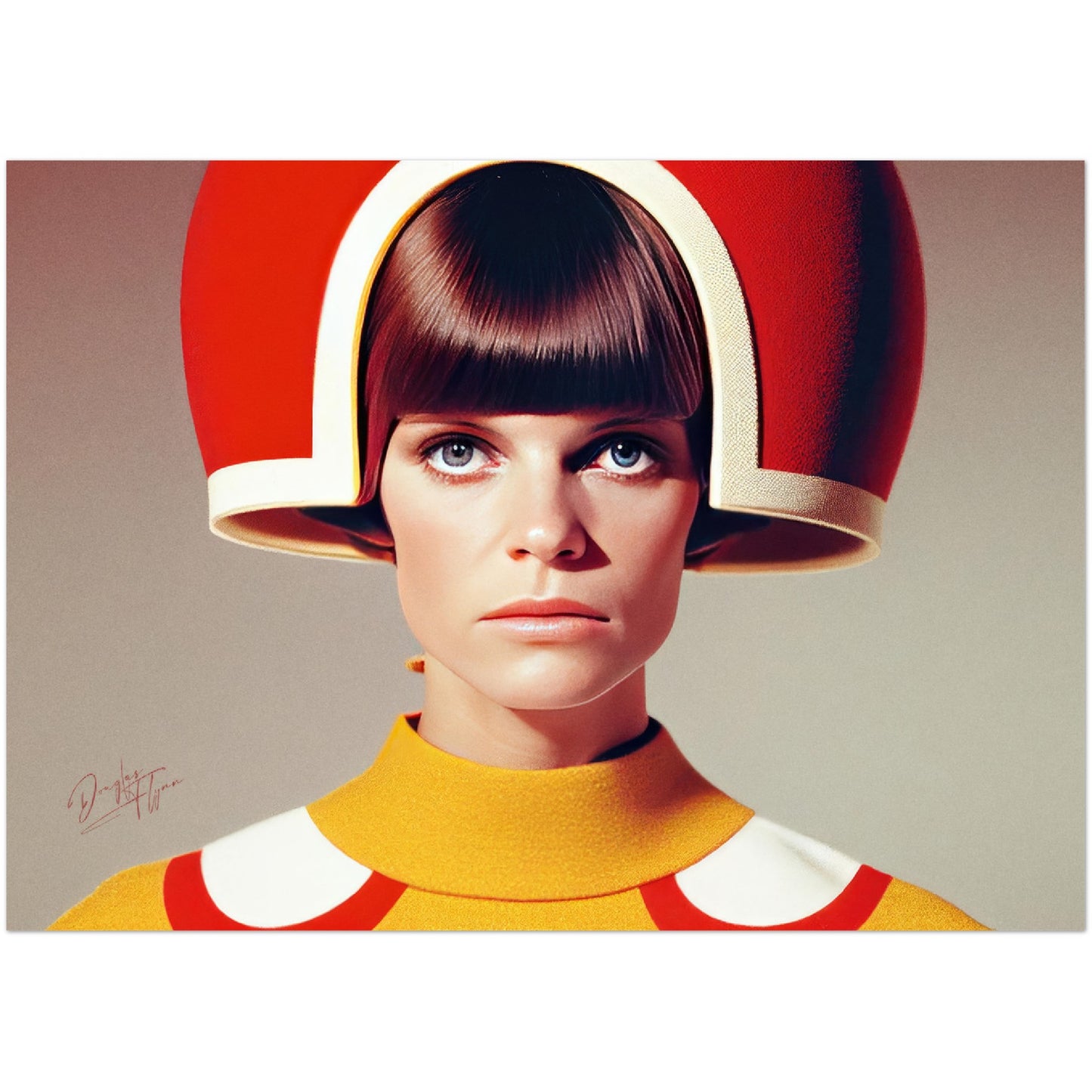 »Lively Luxe« retro poster