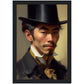 »Classic in Hat«retro poster
