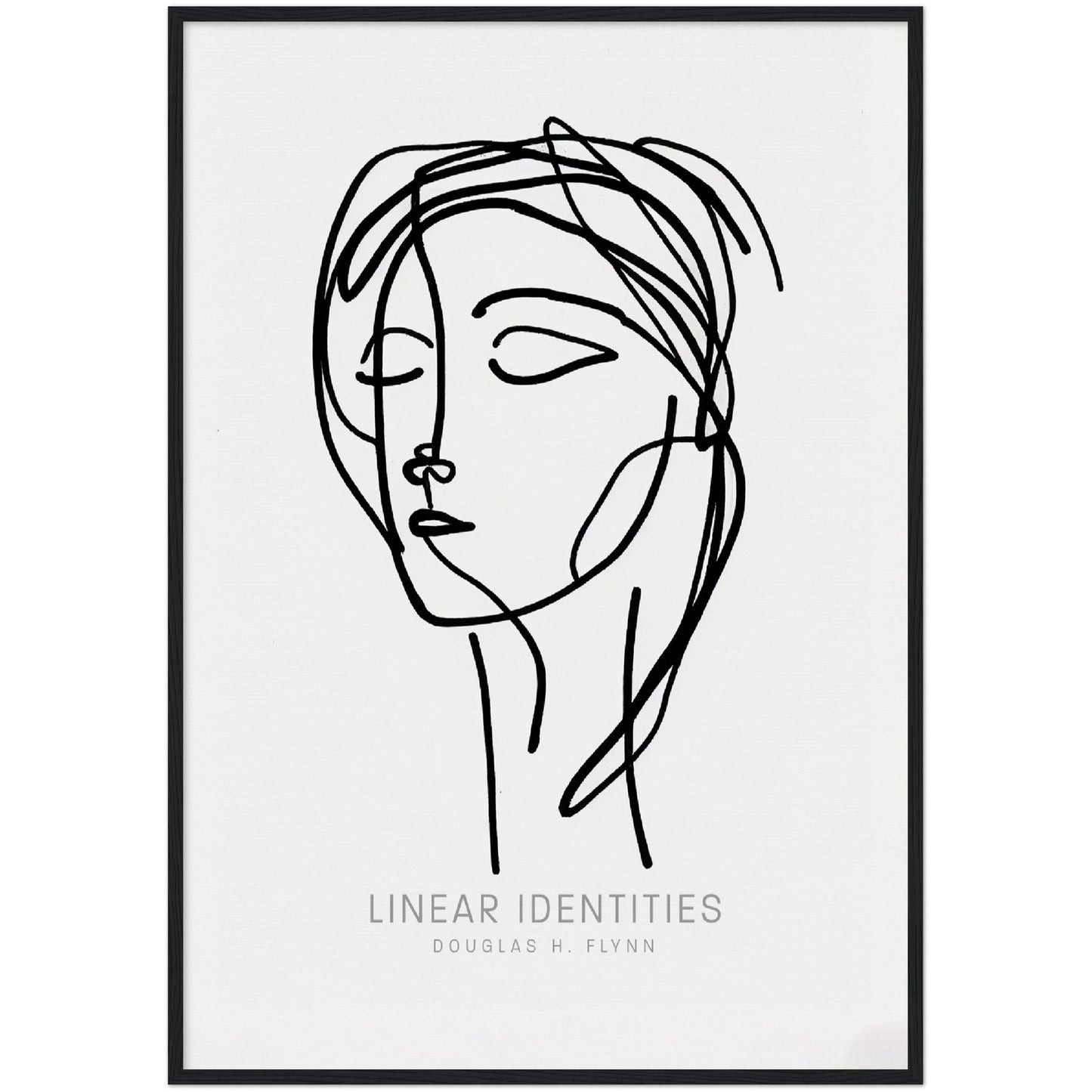 »LinearI dentities« merch poster