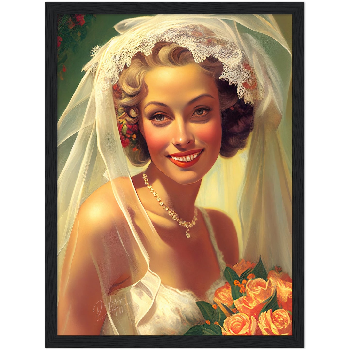 »Retro Love« retro poster