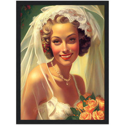»Retro Love« retro poster