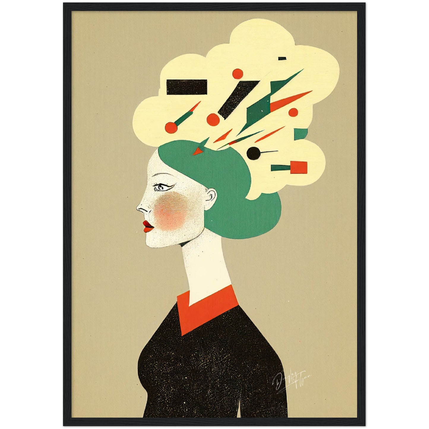 »The Beauty of Friendship« retro poster