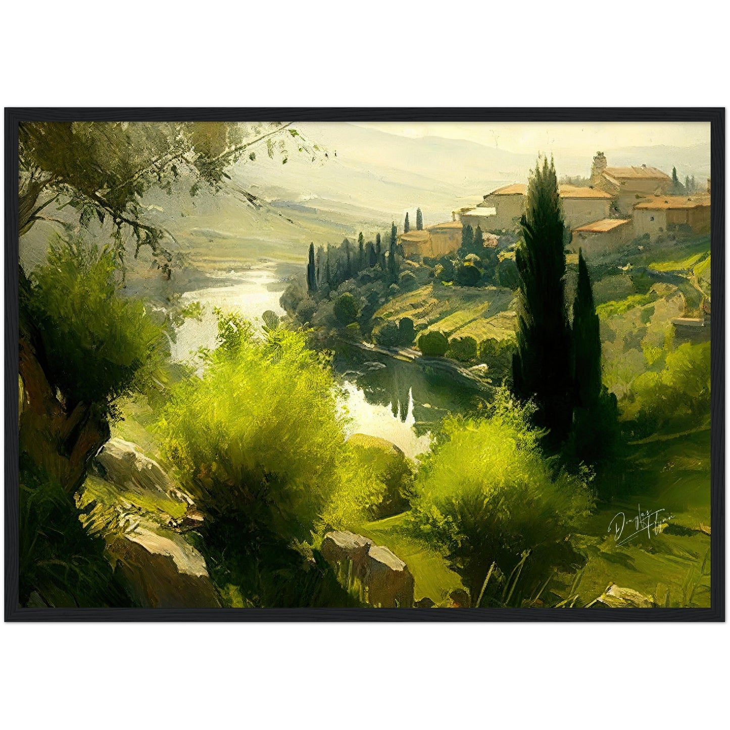 »Tumbled Terrain of Tuscany«