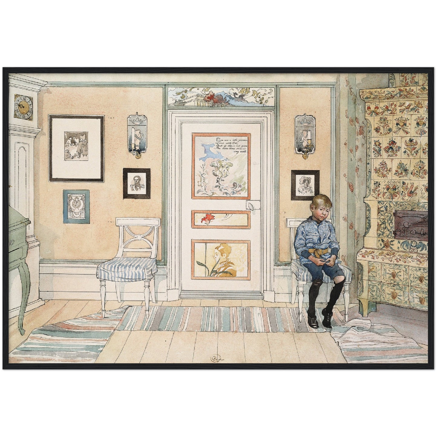 »Skamvrån« av Carl Larsson