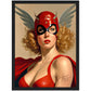 »The Scarlet Skyfighter« retro poster