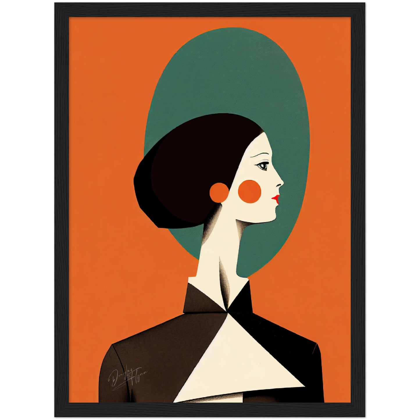 »The Beauty of Togetherness« retro poster