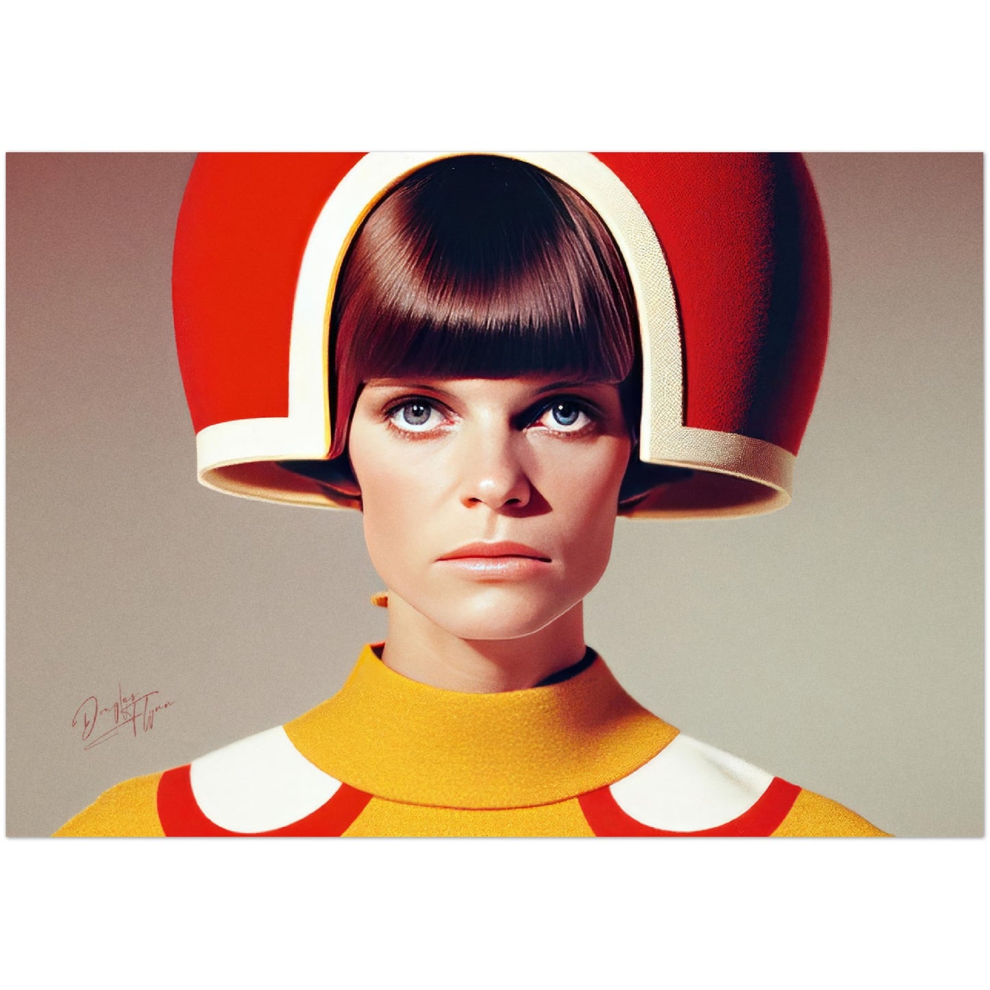 »Lively Luxe« retro poster