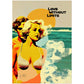 »Love Without Limits«retro poster