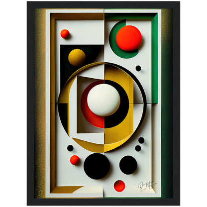 »Radiant Dynamics« retro poster