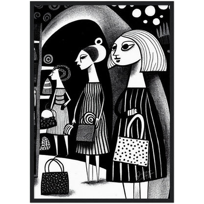 »Even More Shopping« retro poster