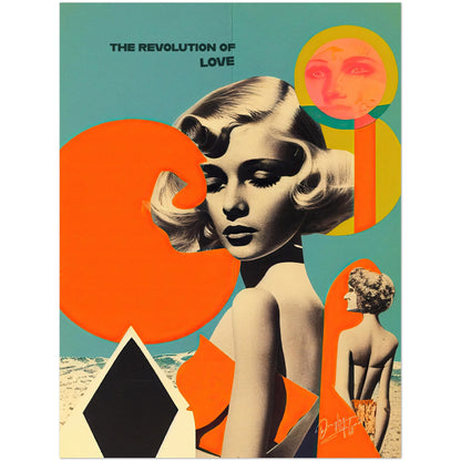 »The Revolution of Love«retro poster