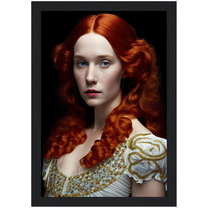»Grandeur in Gowns« retro poster