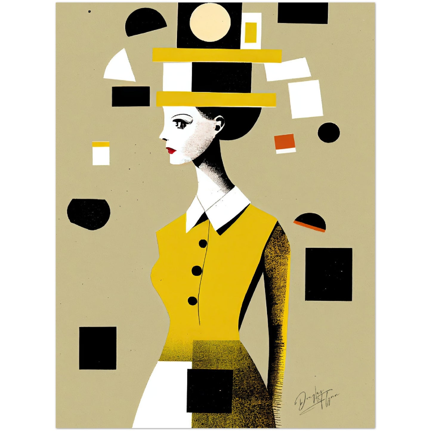 »Celebrating Friendship« retro poster