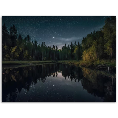 »The Breath of Eternity« landskapsposter