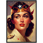 »Captain Freedom« retro poster