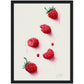 »Rasberries Watercolor Moods« retro poster