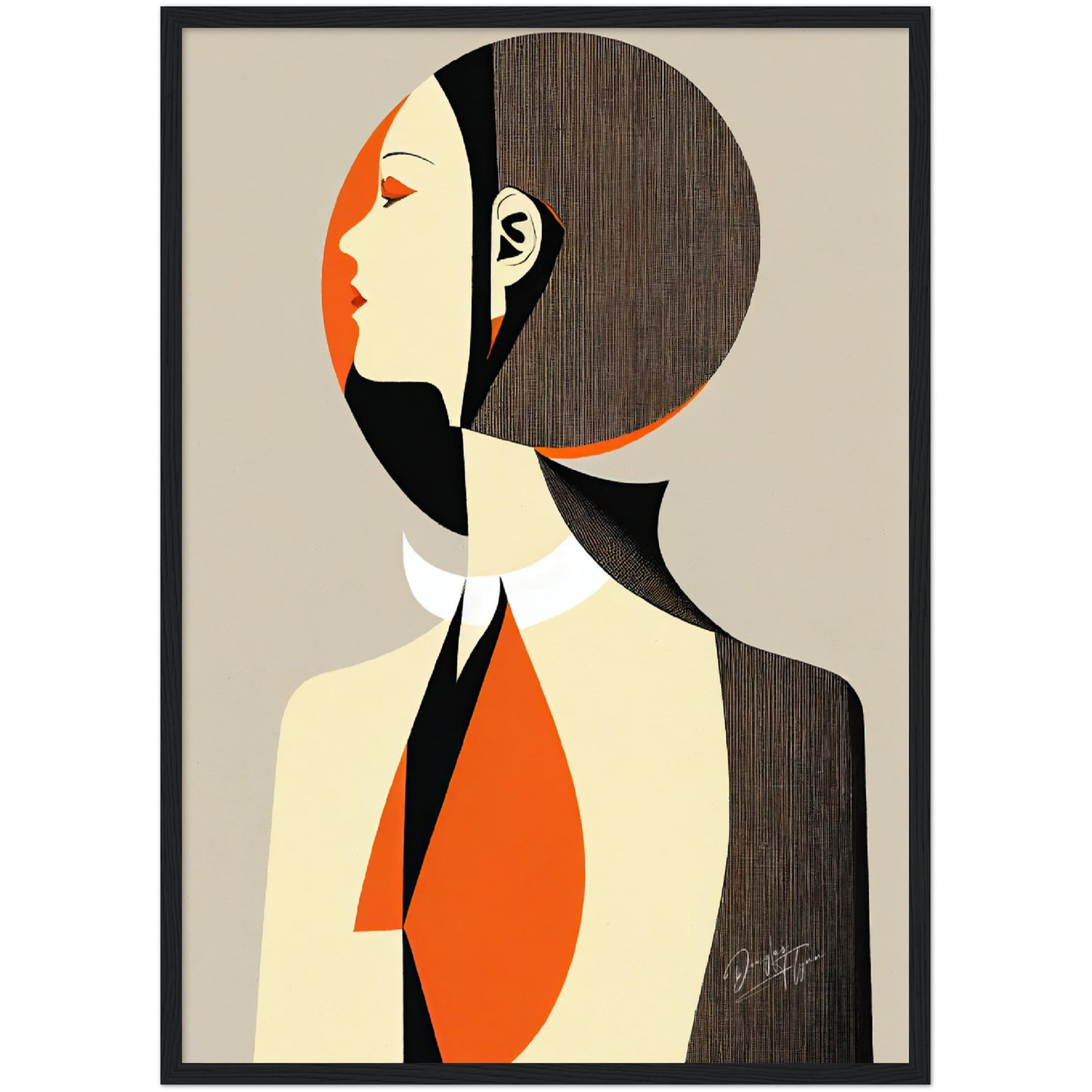 »The Strength of Female Connections« retro poster