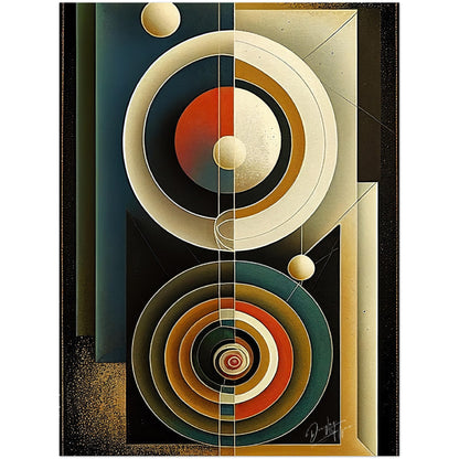 »Chromatic Chaos Theory« retro poster