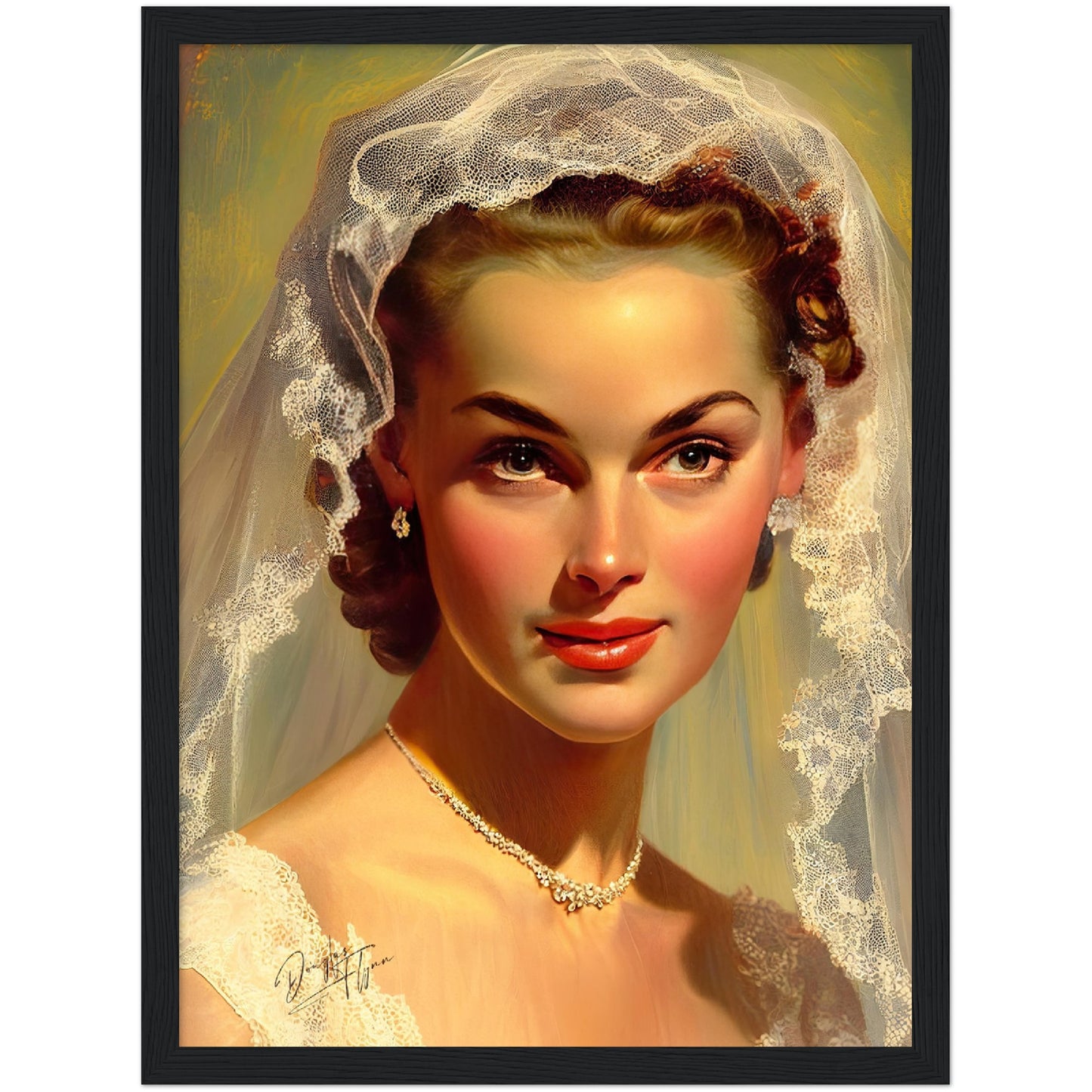 »Wedding Memories« retro poster