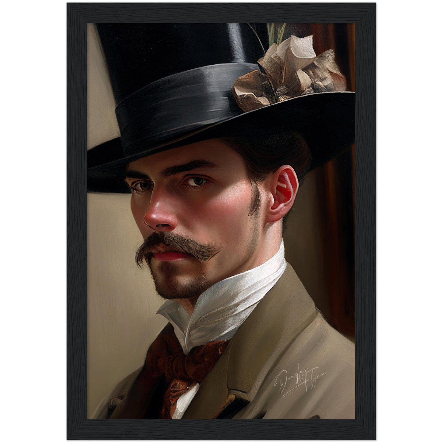 »Hats off to the Gent«retro poster