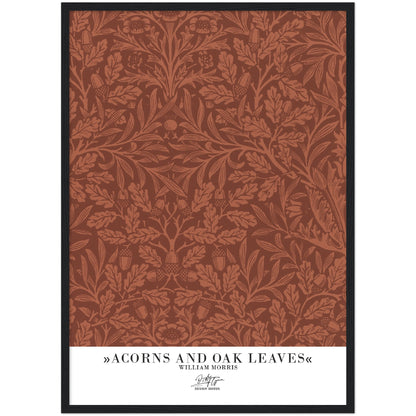 »Acorns and oak leaves«