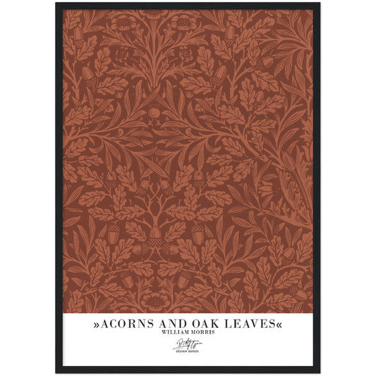 »Acorns and oak leaves«