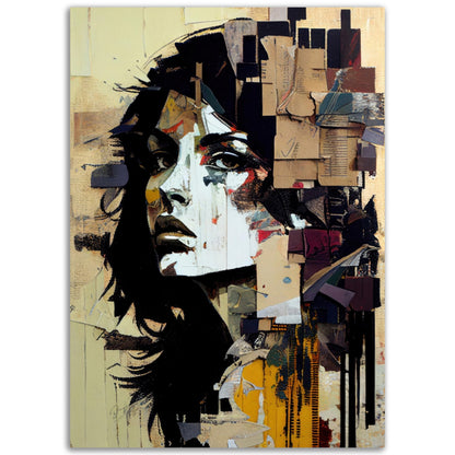 »Multifaceted Portrait« retroposter