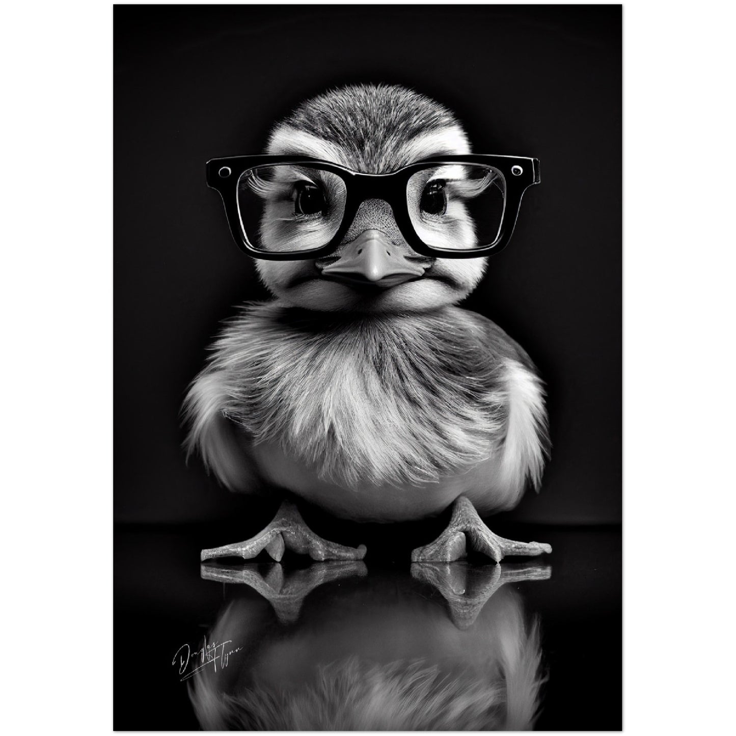 »Wise Quacker« retro poster