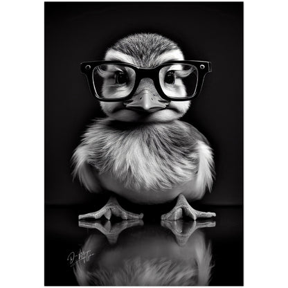 »Wise Quacker« retro poster