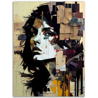 »Multifaceted Portrait« retroposter