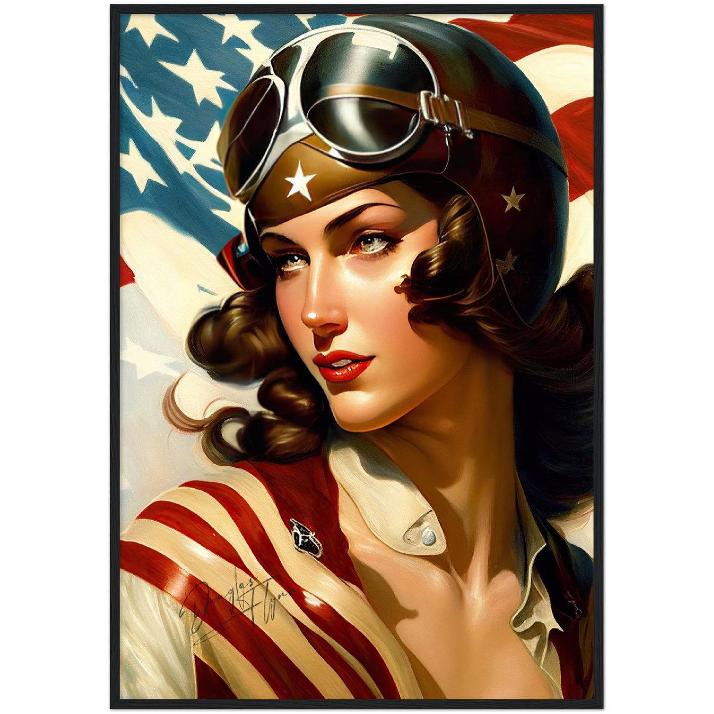 »Iron Dream« retro poster