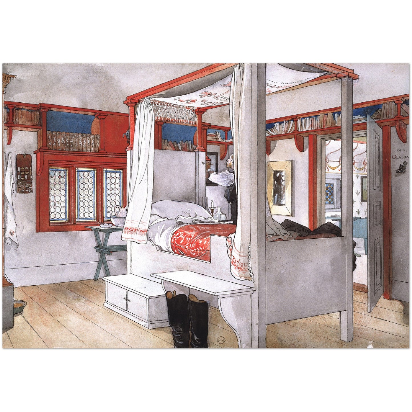 »Pappas rum« av Carl Larsson