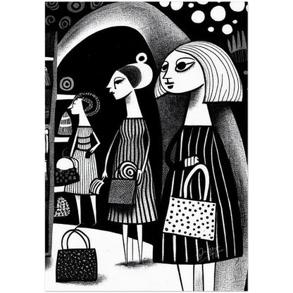 »Even More Shopping« retro poster