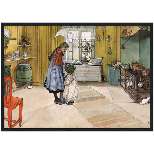 »Köket« av Carl Larsson