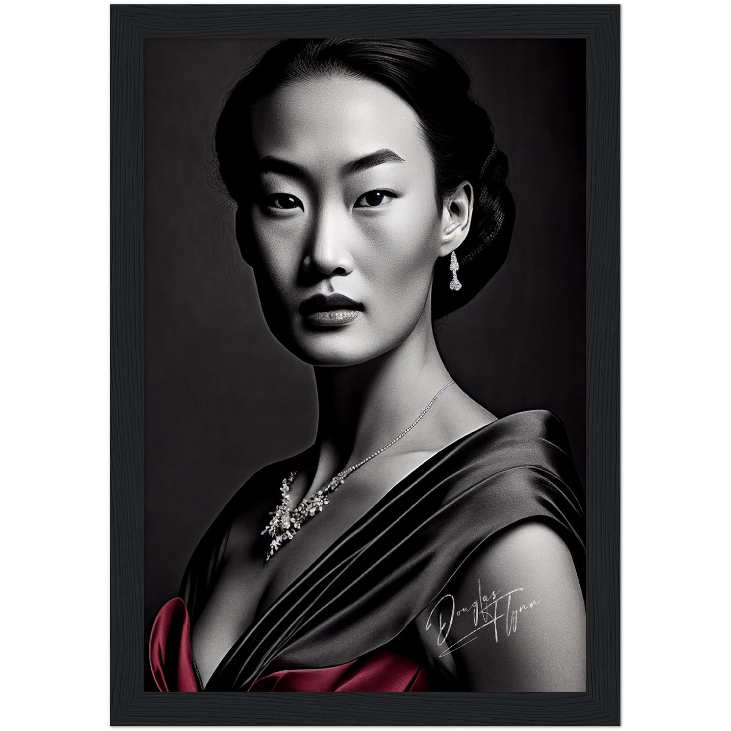 »Fashion Warrior« retro poster