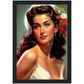 »White Wedding Memories« retro poster