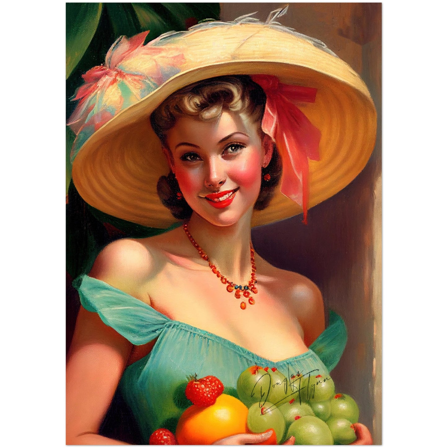 »Sensual Susan« retro poster