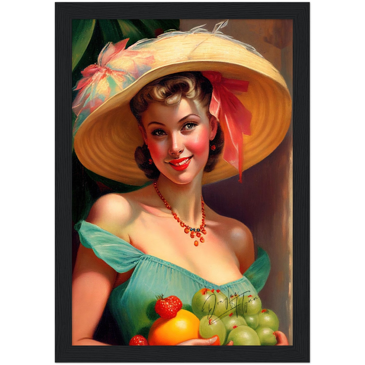»Sensual Susan« retro poster