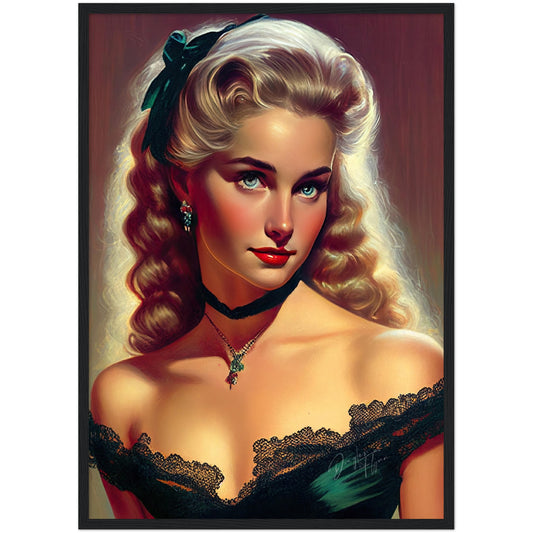 »Ruby Revelry« retro poster