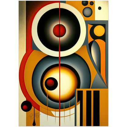 »Energetic Evolutions« retro poster