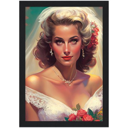 »Dream Wedding Day« retro poster