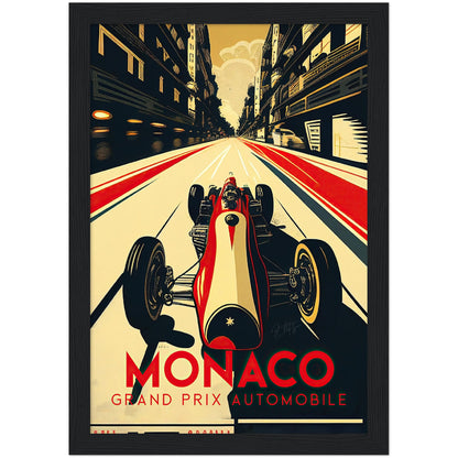 »Kickin' It Old School« retro poster