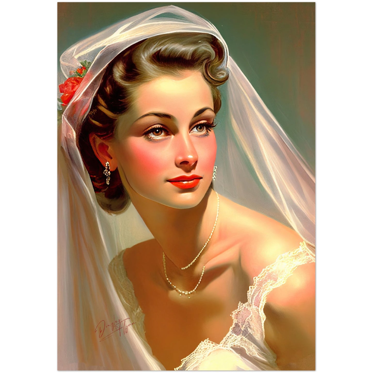 »Bride Dreams« retro poster
