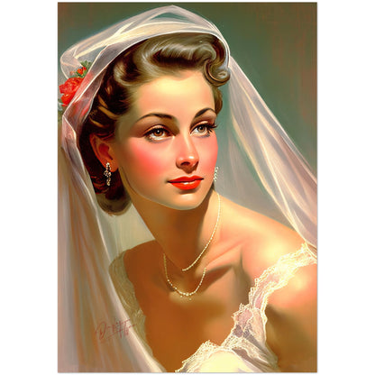 »Bride Dreams« retro poster