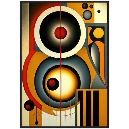 »Energetic Evolutions« retro poster