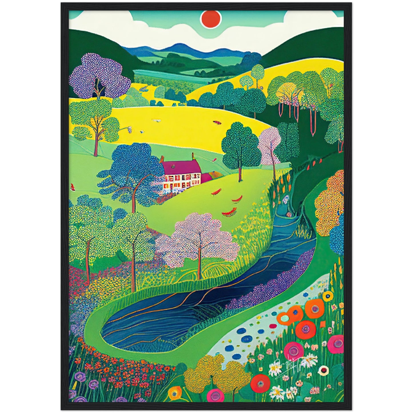»Wildflowers Countryside«