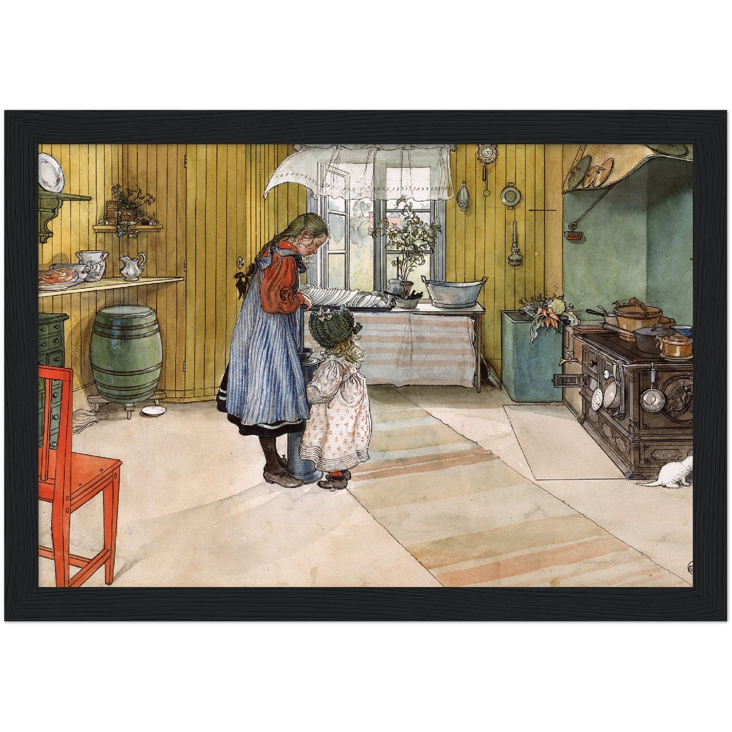 »Köket« av Carl Larsson