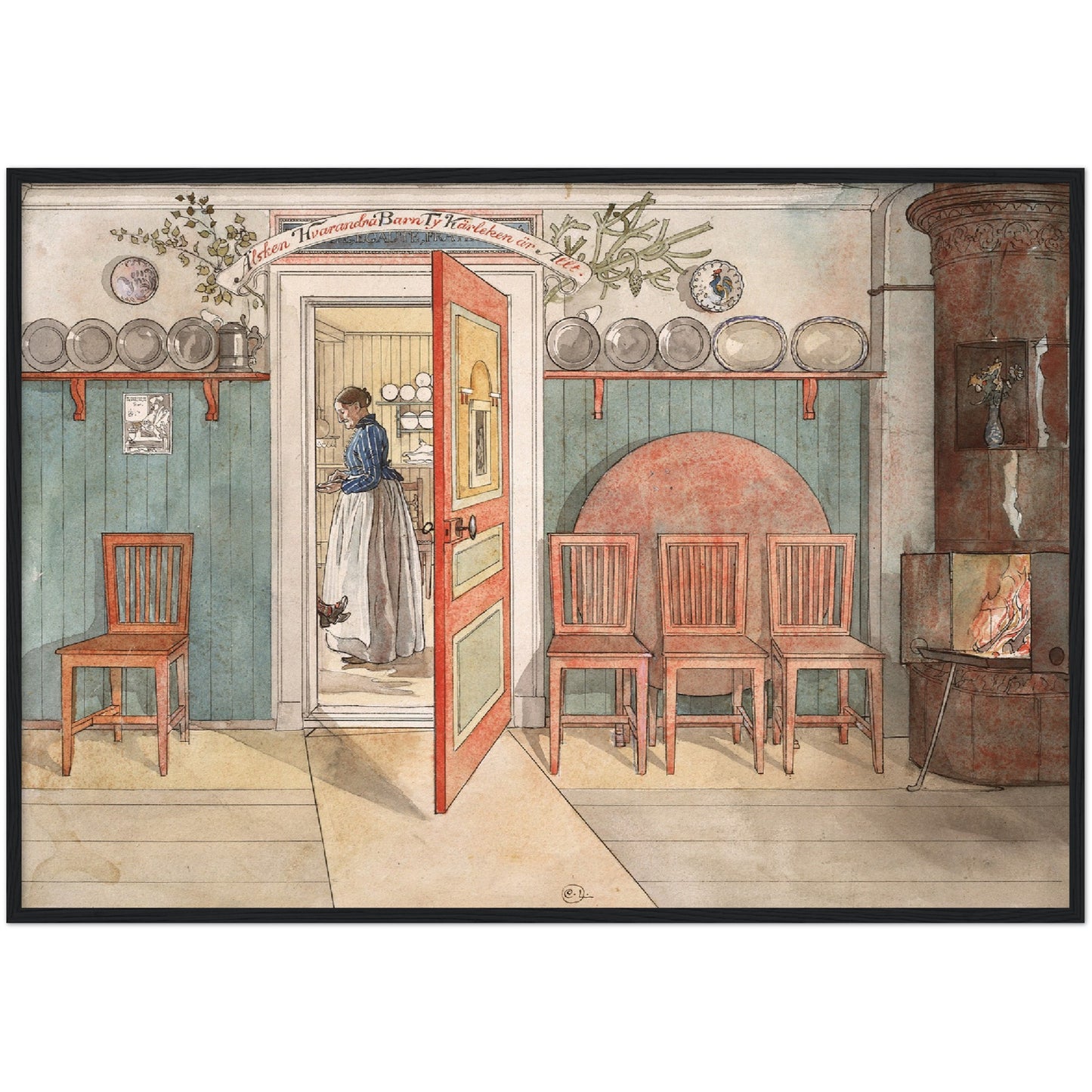 »Gamla Anna« av Carl Larsson